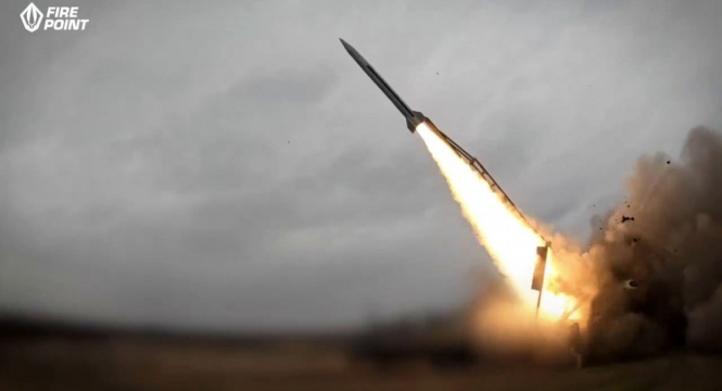 Українська компанія вперше показала випробування нової балістичної ракети