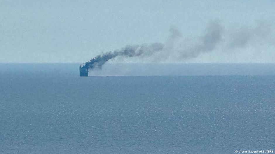 На Одещині російський дрон уразив цивільне судно: є жертви