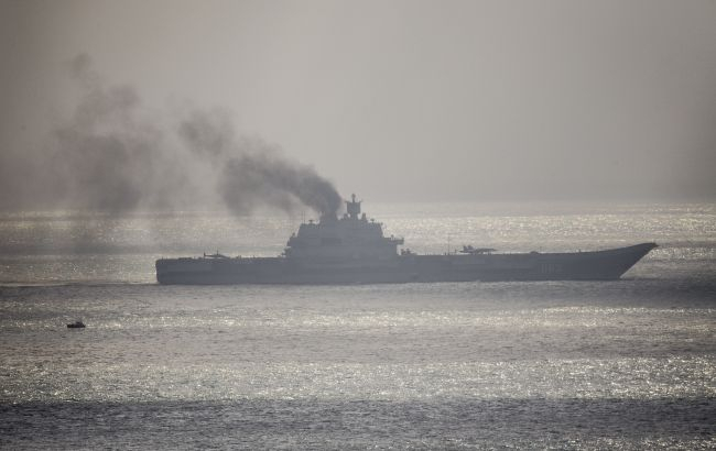 Біля берегів Британії російський корабель провів навчання з артилерії