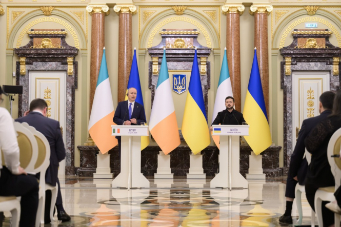 Ірландія виділить Україні €125 млн на посилення ППО