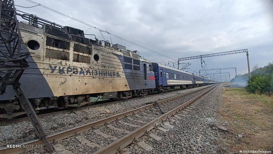 РФ двічі атакувала реактивними дронами поїзд на Одещині